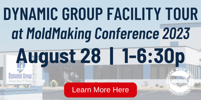 DGI Website announcement for Mold Making and Molding conference tours